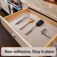 Tapis EVA ORON imperméable et antidérapant pour armoires de cuisine, doublure d'étagère, doublure de réfrigérateur, tapis de tiroir, tapis de table, taille personnalisée OEM