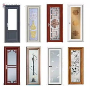 Fuson Buitenkant Franse Deuren Met Jaloezieën Aluminium Dubbele Schommel Franse Deur Buitenkant Franse Klapdeur - Product Image 5