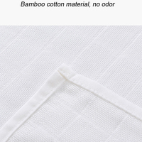 Couche en tissu de gaze douce à séchage rapide et facile à laver pour bébé Couche en mousseline lavable et réutilisable