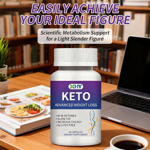 Capsules de régime OEM Vegan <span class=keywords><strong>Slim</strong></span> Keto Complément énergétique à base de plantes Brûlage des graisses Produit amincissant Capsules Keto - Product Image 4