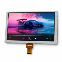 Módulo LCD Táctil Integrado de 6.2 Pulgadas, 1024x600, MIPI, 4 Canales, JD9168S, Compatible con RoHS, para Panel de Cargador de Vehículos Eléctricos con Opción Táctil
