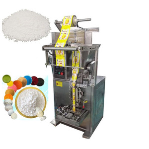 Máquina de envasado de gránulos de bolsa de bolsita de llenado automático de azúcar vertical Fábrica de máquina de sellado de bolsas de pellets de grano de sal de maní - Product Image 1