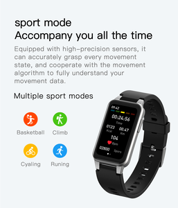 Fitness Tracker Q2 L16 Smart Bracelet Watch 1.47 Inch Real-time Dynamic Heart Rate Waterproof Blood for Ios Android L16 Smart Wa - Product Image 5