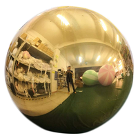 Promotionnel géant Sphère Reflétant Gonflable Pvc Miroir Boule