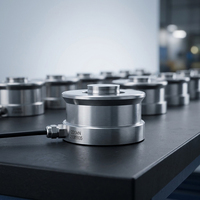 Capteur de force à haute capacité, cellule de pesage à profil bas de type anneau pour la compression et la torsion, pour la surveillance du poids des silos industriels