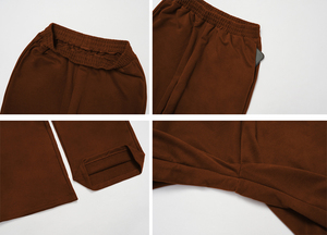 SHINBENE Womens 2 pezzi <span class=keywords><strong>outfit</strong></span> Lounge felpa <span class=keywords><strong>con</strong></span> cappuccio set di felpa oversize pantaloni larghi autunno moda <span class=keywords><strong>tuta</strong></span> <span class=keywords><strong>con</strong></span> tasche - Product Image 5