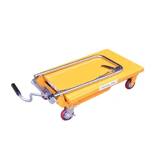 Manual Lift Platform 350kg Factory Price Portable Platform Manual Hand Scissor Lift Table