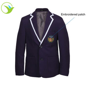 navy blue school uniform jacket