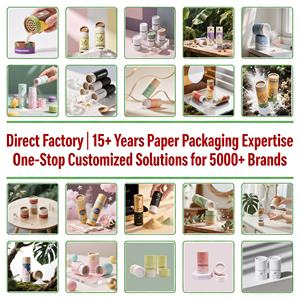 Tubo de Cartón Impreso Personalizado con Tapa Agitadora para Champú Seco en Polvo, Cosméticos, Especias y Otros Productos - Product Image 6