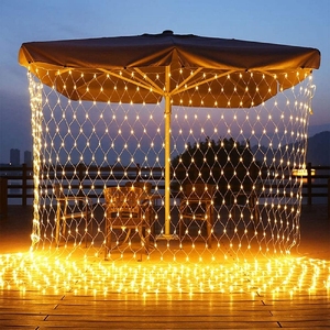 <strong>Programmable</strong> RGB Led <strong>Net</strong> Light Pixel Mesh String Lights 2x2m 66v with Controller - Product Image 2