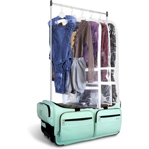 Muestra gratuita: Perchero rodante plegable superventas para trajes de baile y bolsas de baile con ruedas y perchero. - Product Image 6