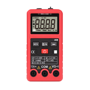 Détecteur multifonctionnel compact pour la mesure de tension 1000V, valeur True RMS, affichage 4 chiffres (0,5%+3) - Product Image 1