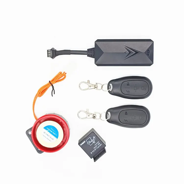 4G remote lock the car motorcycle tracking device bike gsm gps tracker with loudspeaker for looking for the car