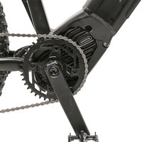 Bicicleta Eléctrica de Montaña TXED de 48V 500W con Motor Central, Frenos de Disco Hidráulicos de 27.5 Pulgadas, Suspensión Completa, Potente, Todoterreno