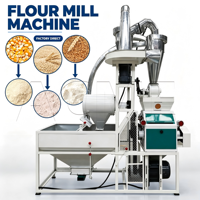 Machine à moudre le maïs 6F2250 avec convoyage pneumatique pour le traitement par lots au Malawi