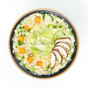 Soupe de <span class=keywords><strong>poulet</strong></span> instantanée certifiée Halal avec aliments séchés aux <span class=keywords><strong>champignons</strong></span> Commodément fabriqué en Chine - Product Image 2