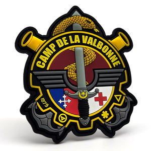 PVCパッチ卸売カスタム3Dエンボス加工パッチシリコンソフトPVCゴムパッチバルク3D衣服アクセサリーバッジメーカー - Product Image 1