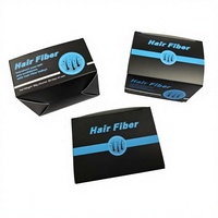 2026 Nuevo Estilo, Precio Más Barato, MOQ Bajo, Fibras Capilares para Engrosar el Cabello, Carpetas de Embalaje de Productos con Forro de Esponja, Grabado en Relieve, Impresión Personalizada