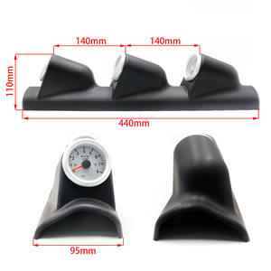 Medidor de Carreras 3 en 1, Modificación de Automóviles, Soporte de 3 Orificios para Conducción a la Izquierda, Tacómetro, Temperatura del Agua, Presión del Aceite, Panel de Medidores - Product Image 4