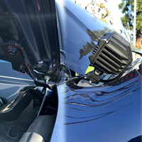 Support pour éclairage de fossé à 4 pistes Supports de montage pour capot à LED Compatible avec Toyota 4Runner 2010 +.