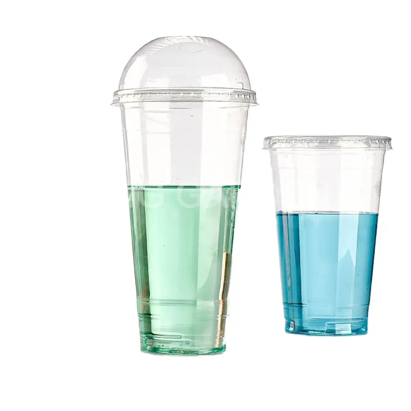 冷たい飲み物のための16オンスの使い捨てプラスチック透明PETカップ
