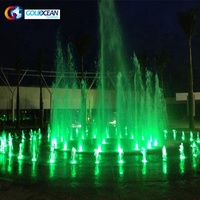 FREE DESIGN Fontaine d'eau ronde dansante avec musique éclairée pour enfants
