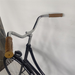 Vélo de ville classique à une vitesse, <span class=keywords><strong>28</strong></span> <span class=keywords><strong>pouces</strong></span>, style hollandais vintage, vélo à cadre bas pour femmes et hommes, vélo urbain rétro avec porte-bagages arrière - Product Image 5