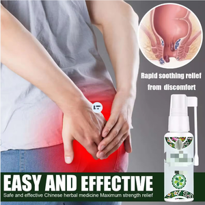 Spray Herbal Popular para Hemorroides 30ml, Agente para el Cuidado Corporal Femenino, Alivia el Dolor Anal, Vida Útil de 3 Años - Product Image 2