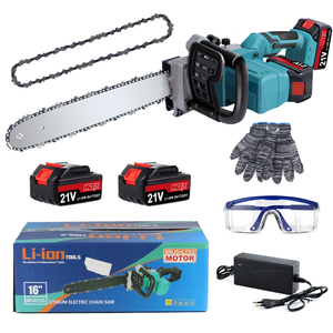Scie à chaîne de 16 pouces 1800W pour l'élagage des jardins, machine à couper le bois, scie à chaîne sans fil professionnelle - Product Image 3