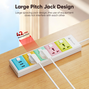 Mitsushi cắm với 4/5/6 AC cửa hàng 3 <span class=keywords><strong>USB</strong></span> một cổng tuya wifi thông minh dải điện bảo vệ tăng cho anh AU chúng tôi EU thông minh cửa Hàng Anh - Product Image 5