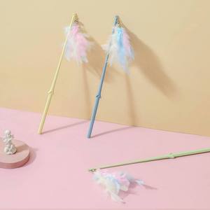 <b>Toys</b> for Pets Wholesale Pet <b>Interactive</b> Movement <b>Cat</b> Teaser <b>Toys</b> Bell Feather for <b>Cats</b> <b>Interactive</b> Movement <b>Toy</b> - Product Image 6