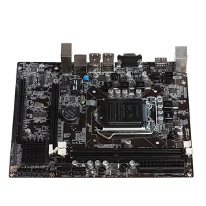 Computer desktop motherboard for LGA1156 Intel HM55 i3/i5/i7 series desktop processor