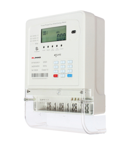 Medidor IoT Personalizado OEM, Doble Fuente STS, <span class=keywords><strong>Prepago</strong></span> RF, Sistema AMI de Energía Trifásico de Cuatro Hilos, CIU KWH Eléctrico <span class=keywords><strong>Portátil</strong></span> a Prueba de Agua - Product Image 1