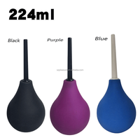 Enema anal en gros, capacité 240 ml, nettoyeur rectal, enema pour nettoyage du côlon, seringue d'irrigation anale