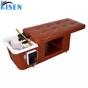 KINSEN <b>Portable</b> Thai Massage Hair <b>Bed</b> Water Recycling System Spa <b>Bed</b> for Hair Salon Shampoo Washing - Product Image 6