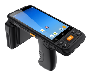 Lecteur <span class=keywords><strong>RFID</strong></span> UHF portable LCD 5 pouces pour le bétail, portée de 5 à 6 m, fonctionnement par clavier ABS, système d'exploitation Android 12 pour 5.0 - Product Image 2