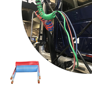 Cao tem Trailer xoắn ốc ống máy kéo xe tải phanh kết nối mùa xuân Ống nylon xoắn ốc cuộn dây phanh không khí Ống - Product Image 4