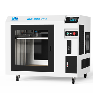 Mingda MD-600 <span class=keywords><strong>Pro</strong></span> Nylon PA12 deux buses en fibre de carbone volume de construction 600*600 400*400 1000*1000mm grande industrie imprimante 3d - Product Image 1