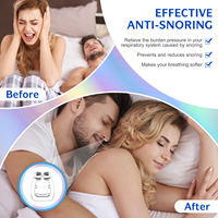 SEFUDUN Pince Nasale Anti-Ronflement Magnétique Réglable en Silicone de Qualité Alimentaire pour Homme Femme Dormir