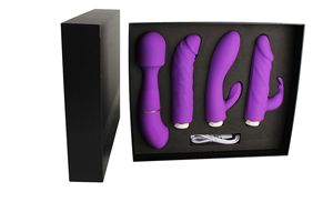 Set Vibratore USB 4-in-1 con Controllo Manuale, Progettato per l'Orgasmo Femminile - Product Image 6