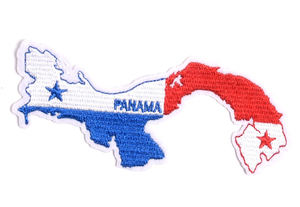 Parche Bordado con Mapa de Panamá, Nuevo y Popular, Insignia Bordada con la Bandera de Panamá, Parche Termoadhesivo - Product Image 6