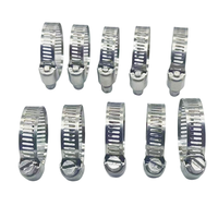 Kit de colliers de serrage en G réglables en acier inoxydable galvanisé pour tuyaux de 6 à 29 mm, pinces de carburant, colliers de serrage pour intercooler et tubes de plomberie métriques