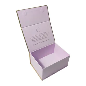 사용자 정의 로고 인쇄 접는 판지 단단한 의류 포장 모양 플립 접이식 마그네틱 단단한 흰색 선물 상자
