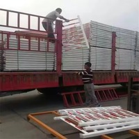 Valla de Jardín de Acero Moderna, Valla de Metal de Acero Galvanizado Negro, Paneles de Valla de Acero Forjado con Parte Superior Plana