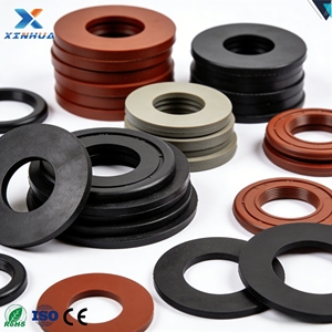 신화 맞춤형 고압 화학 저항성 <span class=keywords><strong>EPDM</strong></span> 산업용 밸브 및 펌프 씰링 고무 가스켓 - Product Image 3