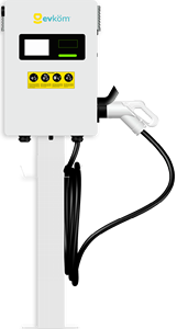 Chargeur de Véhicule Électrique 20kW Triphasé Mural Montage au Sol (sur Pilier) Chargeur CC, 0-67A/125A - Product Image 2