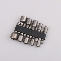 TOOLJOY Lot de 10 embouts magnétiques pour visseuse à écrous en acier CRV, embouts hexagonaux de 1/4 pouce pour perceuse électrique, pour usage professionnel et bricolage