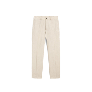 Nouveau pantalon en lin élégant pour hommes confortable pantalon décontracté respirant léger idéal pour l'été - Product Image 1