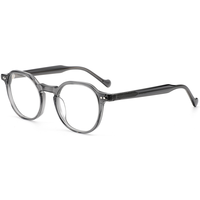 Monture de lunettes optiques rondes rétro Elan Optical YB6611 à prix abordable, unisexe, en acétate, écologique, livraison directe d'usine