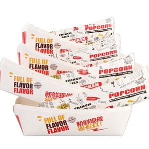 Bandejas desechables de cartón para <span class=keywords><strong>palomitas</strong></span> de maíz - Product Image 1